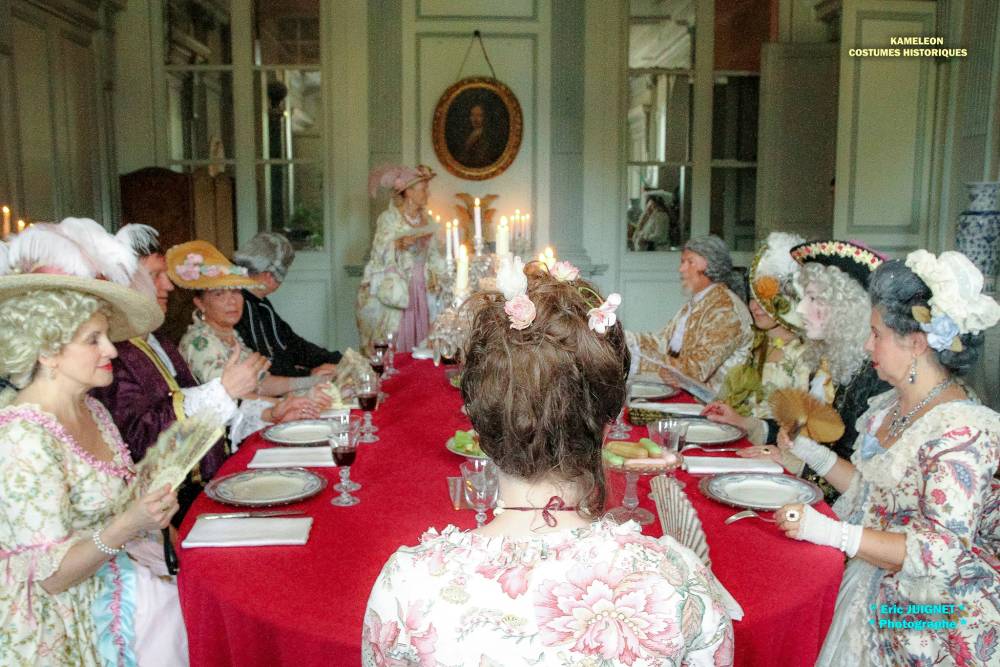 grande table de repas