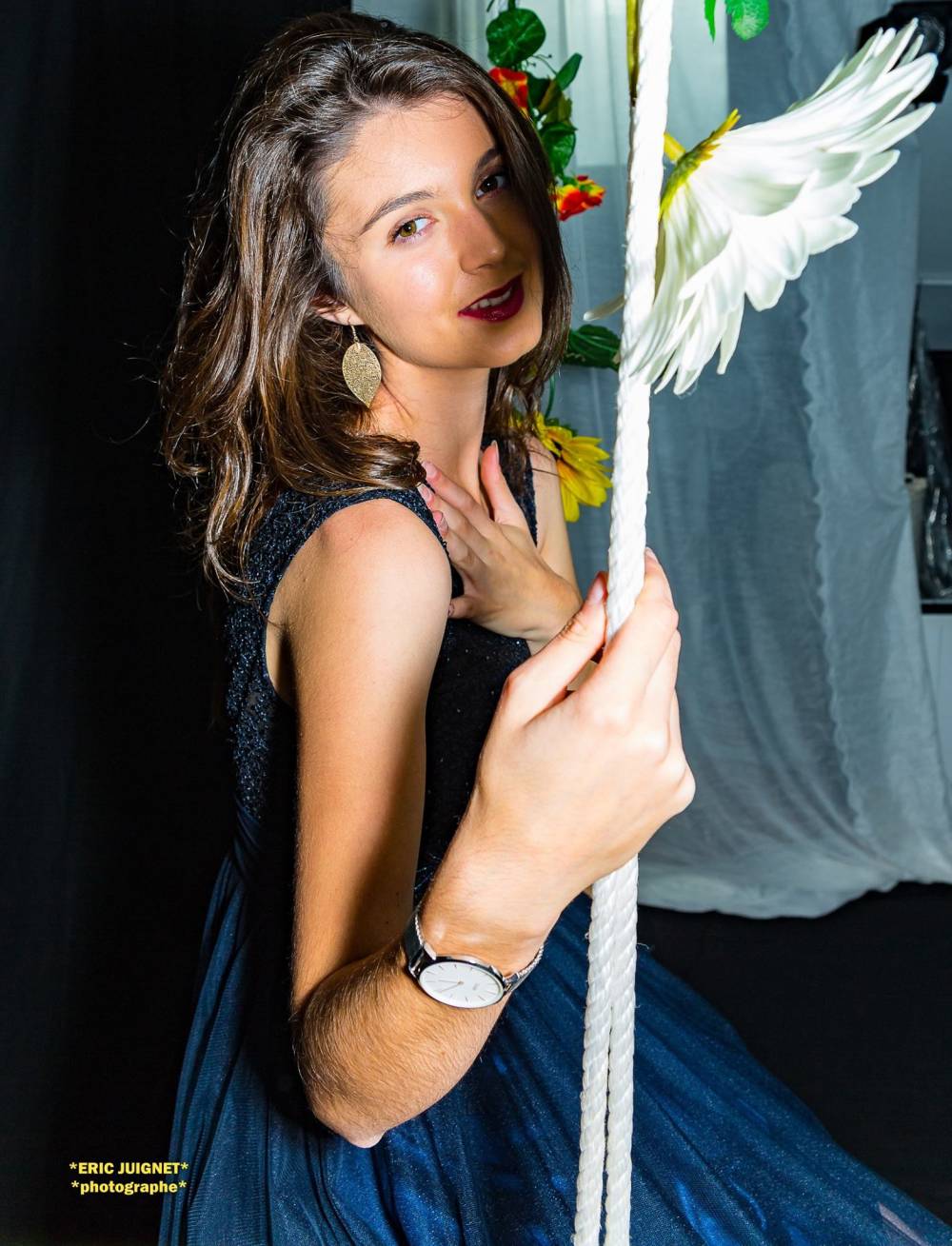 pose de coté